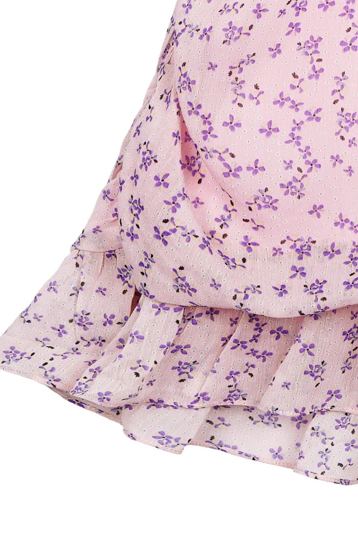Cute floral dress pink S h5Picture7
